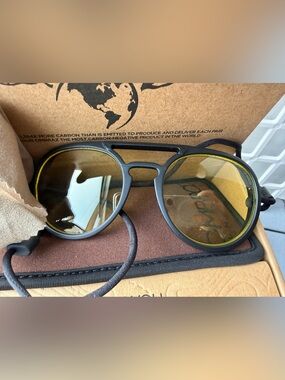 Ombraz Dolomite Low Light Armless Sunglasses with Nose Pad Riser